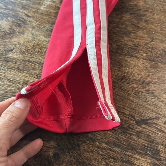 Red adidas track pants size xs - Picture 2 of 11